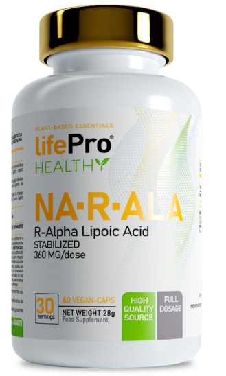 nar-ala NA-R-ALA Life Pro - Antioxidante Maestro, Energía Celular y Soporte Metabólico - Imagen 1