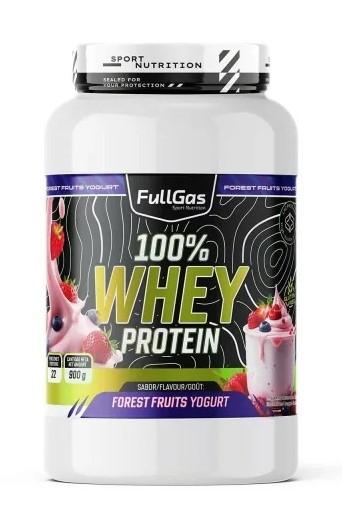 1KG FULLGAS 100% Whey Protein 900g FullGas - Concentrado con Lacprodan® (Arla), Mejor Opción Calidad/Precio - Imagen 1