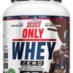 1kg ONLY WHEY ZERO BIG® - Concentrado SIN Lactosa, 80% Proteína, Lacprodan® y Stevia/Splenda