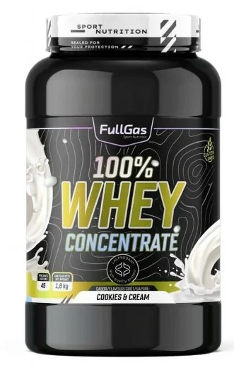 WHEY FULLGAS 100% Whey Protein FullGas - Concentrado con Lacprodan® (Arla), Calidad/Precio Óptimo - Imagen 1