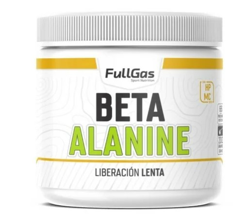 betalanina Beta-Alanina en Polvo FullGas – 2.5g con HPMC (Liberación Gradual) para Resistencia Muscular - Imagen 1