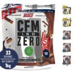 1kg CFM ISO ZERO BIG®: Aislado de Proteína Lacprodan® SP-9225 (CFM) – 90% Proteína, Ultra Bajo en Lactosa y Sin Aspartamo