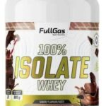 100% Isolate Whey FullGas 900g- Aislado Ultra Puro, Baja Lactosa, Lacprodan® SP-9225