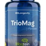 TrioMag BB Longevity - Magnesio L-Treonato (Magtein®), Bisglicinato y Citrato para Cerebro y Músculo