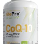 Life Pro Coenzima Q10 (60mg) – Energía Celular, Antienvejecimiento y Soporte Cardíaco