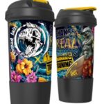Shaker Mezclador con Compartimento (500ml)