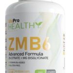 LifePro Healthy ZMB6: Magnesio Bisglicinato, Zinc y B6 – Descanso Profundo y Soporte de Testosterona